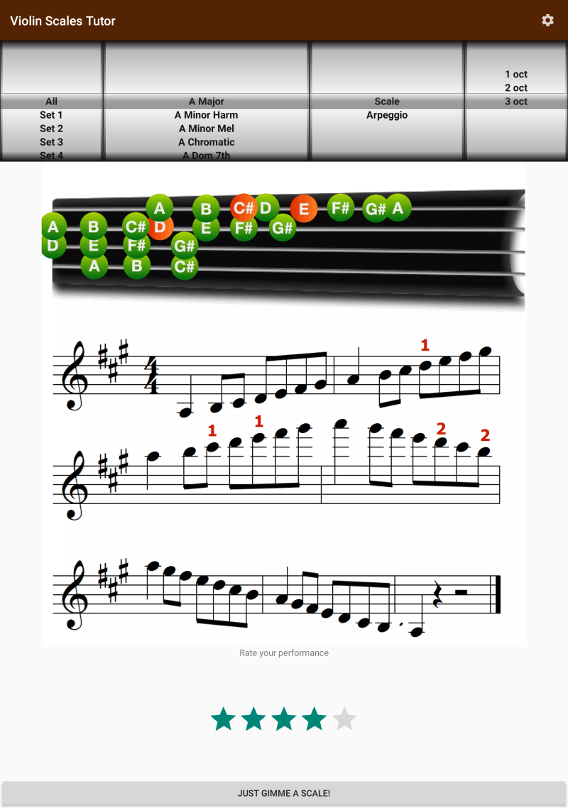 Violin Scales Tutor screenshot 5